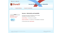 Desktop Screenshot of fundatia.saxonia.ro